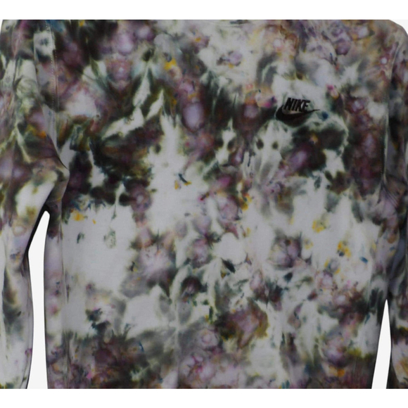 XSMALL NIKE Upcycled Sweatshirt, Thrifted One-of-a-Kind Reclaimed - Picture 10 of 13